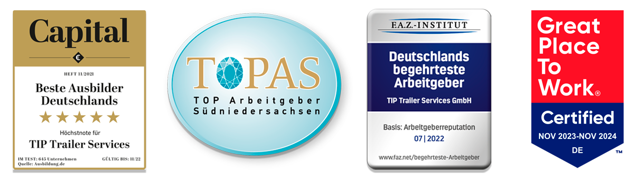 TIP Auszeichungen Deutschland